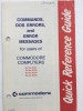Commands,Dos Errors & Error Messages ref guide